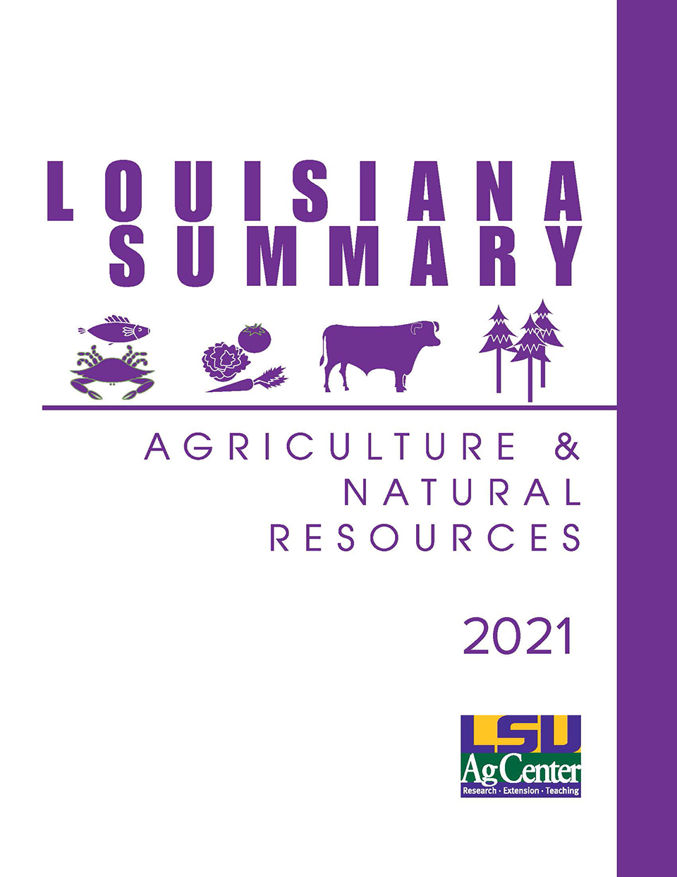 2021 Louisiana Summary: Agriculture & Natural Resources